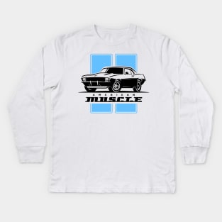 American muscle Kids Long Sleeve T-Shirt